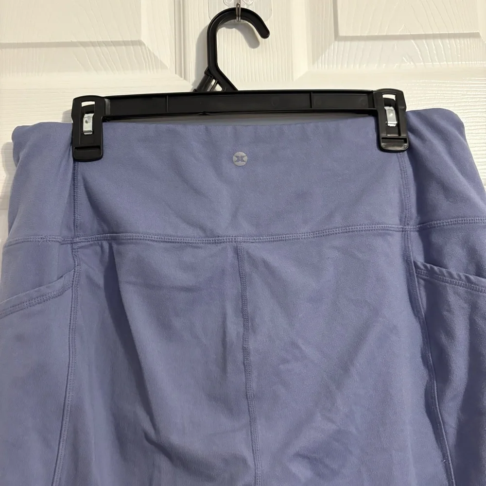 RBX XL purple comfy front side pockets active sportswear leggings - Picture 5 of 7